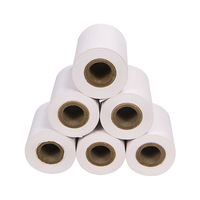 Papier thermique pour caisse YS, 100 feuilles, revêtement PVC, simple face, papier spécial, matière vierge, couleur blanche, 57x50mm, systèmes POS