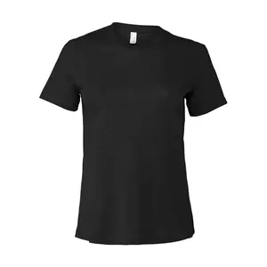 T-shirt da donna in misto cotone CVC, vestibilità comoda, personalizzabile per merchandising - Product Image 1