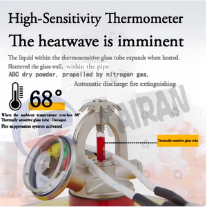 <span class=keywords><strong>Extintor</strong></span> de Incendios Eléctrico TAIRAN TR-D3 con Bombilla de Vidrio Activada Térmicamente, Arrancador Eléctrico, <span class=keywords><strong>Extintor</strong></span> de Incendios Colgante - Product Image 2
