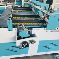 BZX Producto ecológico Semiauto Corrugado Prensa Tipo Cartón Carpeta Encoladora Máquina