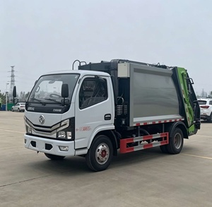 รถเก็บขยะอัดแบบใหม่ของ Dongfeng ราคาประหยัดสำหรับขาย - Product Image 4