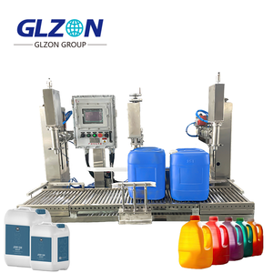 Machine de remplissage de bidons industriels |   Remplisseuse de liquides semi-automatique pour l'emballage de produits chimiques, de peintures, d'huiles et de solvants - Product Image 5