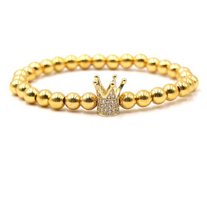 Nuovo Stile 2020 Bracciale Unisex con Testa di Leopardo <span class=keywords><strong>Batman</strong></span>, Zirconi Micro-Incastonati, Magnete Nero Elettroplaccato 6mm, Vendita Diretta dalla Fabbrica - Product Image 3