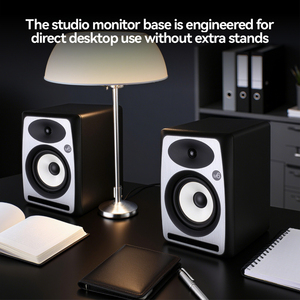 Saf M6 profesyonel ses izleme hoparlör 6.5 inç Woofer, DJ ve karıştırma için çok yönlü girişler - Product Image 4