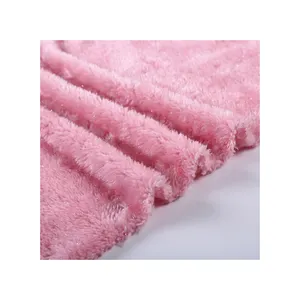Теплое мягкое ощущение флисовая ткань Shaoxing текстильная фабрика толстовка ткань