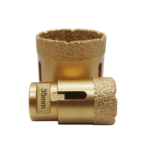 Cloche de perçage pour meuleuse d'angle, 6-60mm, M14, mèche en diamant brasé, pour carreaux de céramique, granit, marbre - Product Image 5