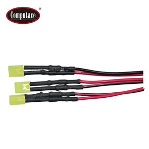 สายไฟ LED สีเหลืองขนาด460มม. ประกอบสายเคเบิลสี่เหลี่ยมขนาดเล็ก24V ส่งตรงจากโรงงาน - Product Image 3