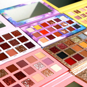 Palette de fards à paupières en poudre multi-couleurs naturelle, imperméable, personnalisable en gros, maquillage professionnel, marque privée - Product Image 2