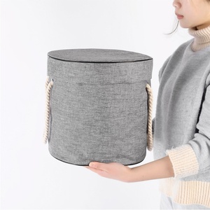 Juego de Cestas de Almacenamiento Impermeables Oxford, Organizador de Juguetes con Ruedas y Tapa, Bolsa de Almacenamiento Plegable para Niños - Product Image 5