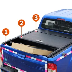 Toyota Hilux Doux Pliable tonneau Bed Cover 2005 To 2015 DC rapide et facile à installer