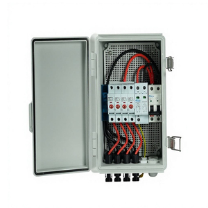 Waterproof IP65 Certified <b>Lock</b> Photovoltaic Electrical 12V 24V 48V Solar PV DC Combiner <b>Box</b> - Product Image 1