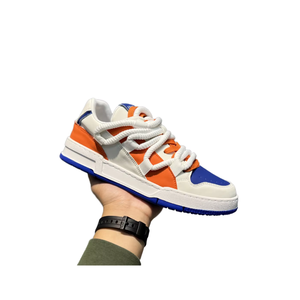 High Quality Men Designer Sporty Style Casual sneakers Durable PU Upper <b>Skateboarding</b> <b>Shoes</b> with Rubber Sole Walking Style <b>Shoes</b> - Product Image 1