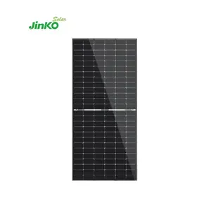 Top Brand Jinko Painel Solar Bifacial 575W Tiger Neo N-tipo 560-580Watt Módulo Bifacial com Vidro Duplo para Projeto Solar