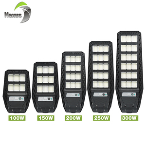 Venda quente <span class=keywords><strong>100</strong></span> 150 200 250 300 Watt impermeável ao ar livre estrada estrada estrada lâmpada IP65 levou energia <span class=keywords><strong>solar</strong></span> integrada <span class=keywords><strong>Solar</strong></span> luzes de rua - Product Image 2