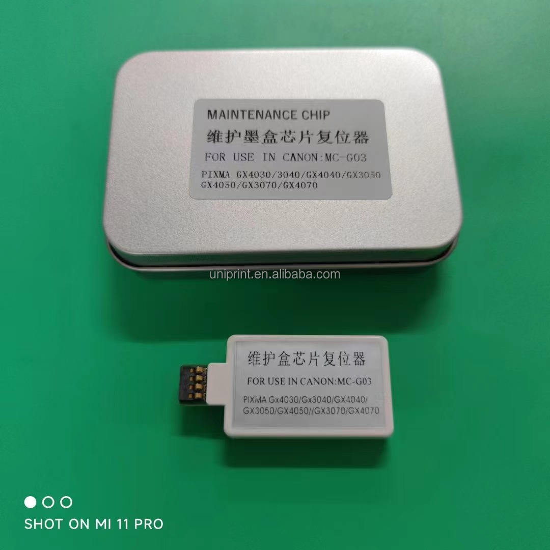MC-G03 Maintenance Cartridge Chip Resetter for Canon Printers G03 メンテナンスボックス チップリセッター GX3020 GX4020 GX4030 GX3040 GX4040 GX3050
