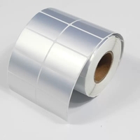 Étiquettes en papier thermique direct personnalisées de haute qualité en gros, autocollants adhésifs en PET imperméables, emballage, promotion gratuite