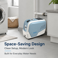 Pompe surpresseur auto-amorçante à aimant permanent à fréquence variable pour eau du robinet domestique et puits profond, haute pression, faible bruit, OEM