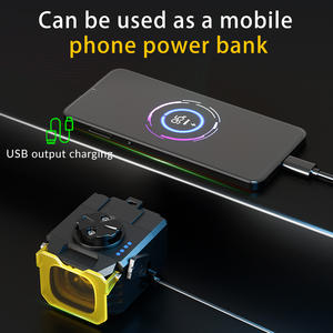 Control remoto inalámbrico impermeable IPX5 Luz de <span class=keywords><strong>bicicleta</strong></span> de elevación 4 velocidades ajustable recargable Luz de <span class=keywords><strong>bicicleta</strong></span> con lámpara antiniebla Cove - Product Image 4