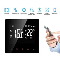 Thermostat intelligent Android YDD Tuya Alexa Google Home double mode avec affichage OLED Zigbee/WiFi, contrôle par application pour système de chauffage domestique
