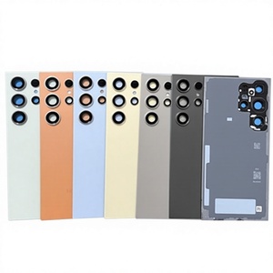 Coque arrière en verre pour Samsung S24, S24 Plus, S24 Ultra, directement de l'usine, avec module caméra et ruban adhésif. - Product Image 3