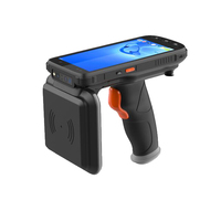 Teléfono Inteligente/PDA Android 13 Resistente con RFID, 8000 mAh, Escáner UHF para Etiquetas de Oreja de Ganado de 20 m, Seguimiento de Animales, IP65 Sellado, 2D
