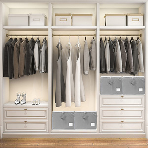 Wardrobe Shoe Organizer, 16-pair Large Shoe Storage <strong>Box</strong>, Transparent <strong>Foldable</strong> Shoe Container <strong>with</strong> Reinforced <strong>Handle</strong> - Product Image 5