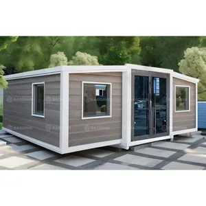 Wholesale Australian Standards Prefabricated Two Bedrooms Modular 20ft Expandable Portable Container House Living