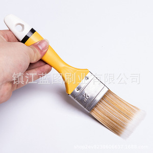 Paintbrush <b>Pet</b> Abrasive Fiber 13-19mm Yellow Handle For Painting And Cleaning Zhenjiang Origin - Product Image 2