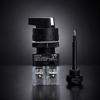 Nouveau en stock KACON K30-27-RF Bouton poussoir rond plat éclairé 220VAC Expédition rapide