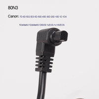 Vente en gros Télécommande filaire pour appareil photo Déclencheur MC-30 RS-60E3 RS-80N3 MC-DC2 pour Nikon Canon etc Modèles de la série