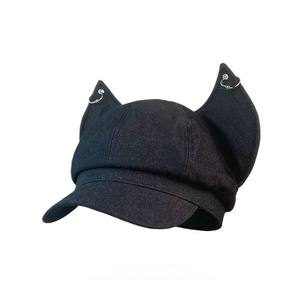 Casquette de baseball Y2K avec oreilles de renard et anneau en fer, casquette en jean unisexe style papa, casquette <span class=keywords><strong>esthétique</strong></span> grunge avec oreilles d'animaux pour femme - Product Image 3
