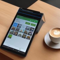 GOODCOM Tablette tout-en-un de 8 pouces avec terminal portable Android 12 Pos Machine