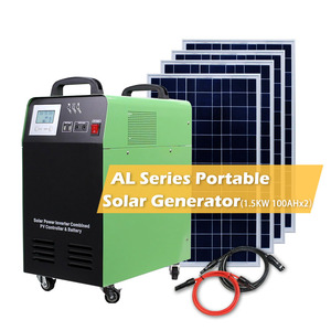 Générateur d'énergie solaire portable pour toute la maison 220V 1000W 1500w Fonctionnement du système d'énergie solaire pour les systèmes solaires domestiques Système solaire 1kw - Product Image 1