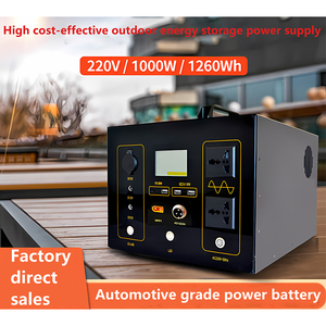 BPS-300SC nhỏ cầm tay 1200W MPPT trạm năng lượng mặt trời bảng điều khiển nhà di động ngoài trời cắm trại khẩn cấp năng lượng lưu trữ xe đèn Pin - Product Image 6