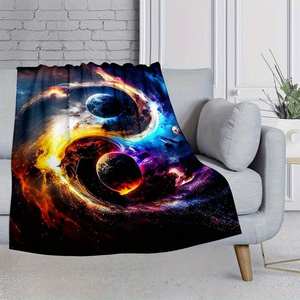 Manta de Franela Ligera con Diseño de Pulpo Misterioso, Tejida con Impresión Digital, Suave y Cálida, para las Cuatro Estaciones, Antipelusas, para el Hogar - Product Image 3