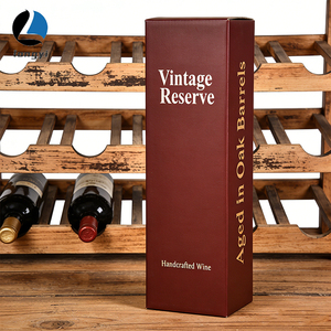 Scatola per Vino a 2 Bottiglie in <span class=keywords><strong>Cartone</strong></span> Bianco Ecologico con Stampa UV Personalizzata, Riciclabile, Rigida, Premium per Spedizione e Conservazione - Product Image 3