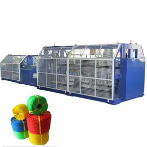 High speed 3 Strands 4 Strands Plastic PP PE Polyester Yarn Rope twisting Machine