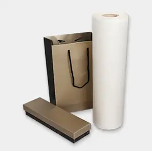 Free Sample Plastic Materials Bopp Thermal Film With EVA For Laminated With Paper