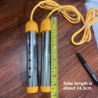 Tige chauffante à chauffage rapide avec arrêt automatique, tube chauffant standard UE/Royaume-Uni/USA, tube de chauffe-eau