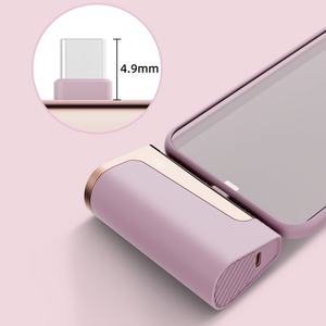 Batería Externa de 20W con Pantalla LED Mini, 5000mAh, Puerto Tipo-C, Carga Rápida, Regalo Popular - Product Image 3