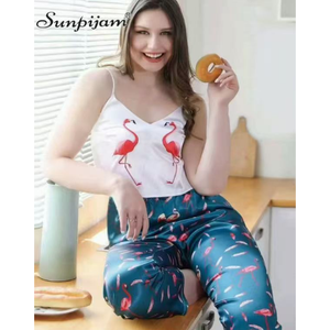 ชุดเสื้อแจ็คเก็ตและกางเกงสลิงสำหรับเด็กผู้หญิง สวมใส่สบายในฤดูร้อน รุ่นซูเจิน 2250 ชุดเสื้อผ้าสำหรับใส่ในบ้าน - Product Image 2