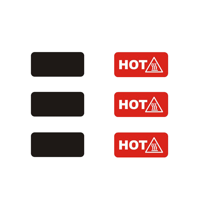 Reversible and Irreversible Food Temperature Indicator Sticker Label Temperature Sensor Labels