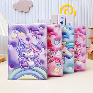 Wholesale 3D Foam Puffy Notebook A5 B5 Soft Rubber Cover Notebook Cute Girl <b>Diary</b> Notepad - Product Image 4