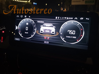 Android 10 Qualcomm 4G LTE 10.25 pouces pour Audi A5 B9 2016-2019 Lecteur multimédia de navigation GPS pour voiture Autoradio Stéréo Radio Enregistreur