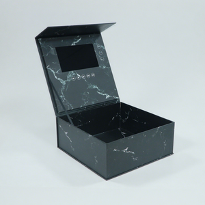 Mới đến tùy chỉnh lễ hội đặc biệt thiết kế video bao bì hộp cứng nhắc Màn hình LCD hiển thị video player Hộp quà tặng từ - Product Image 5