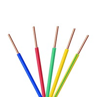 1,5mm 2,5mm Massiver BV Hochreiner Kupferkern PVC-Beschichteter Elektrischer Kupferdraht