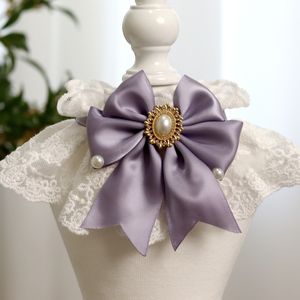 وصول جديد طوق القط الفاخرة الحيوانات الأليفة الدانتيل باندانا وشاح الكلب القط الحيوانات الأليفة الملحقات - Product Image 5