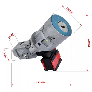 Barillet de serrure de contact et interrupteur de démarrage pour Renault Clio Fluence Kangoo Master Megane Trafic Opel Movano Vivaro Nissan <span class=keywords><strong>7701208408</strong></span> - Product Image 2