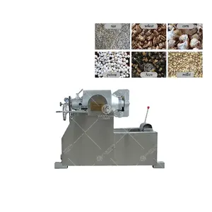 Hot air flow quinoa rice wheat puffing popping machine/puffed rice making machine