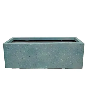 Nordic Stijl Tuin Beton Grote Plant Potten Glasvezel Grote Bloempotten Cement Planter Pot